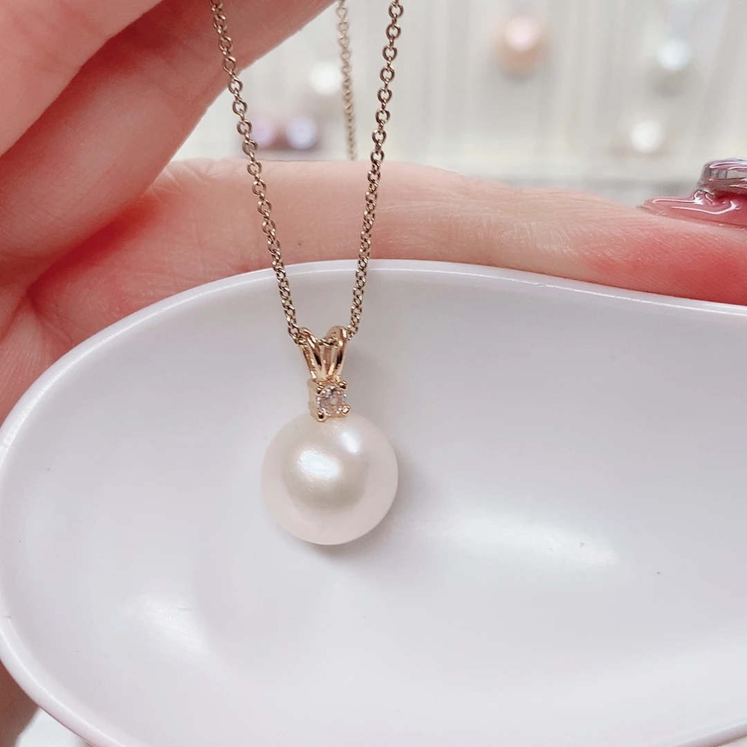 淡水珍珠合金吊坠(赠链)