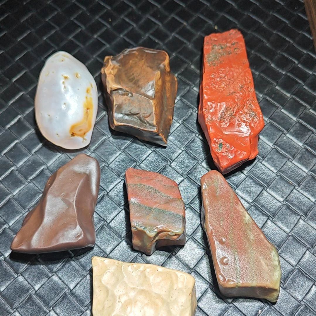 石材戈壁石手把件摆件