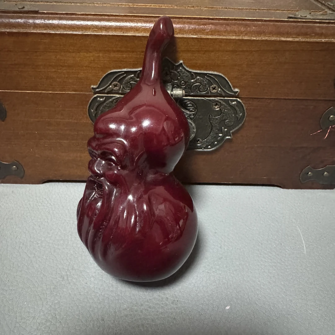 灵兮善缘福禄安康葫芦手把件寿星摆件
