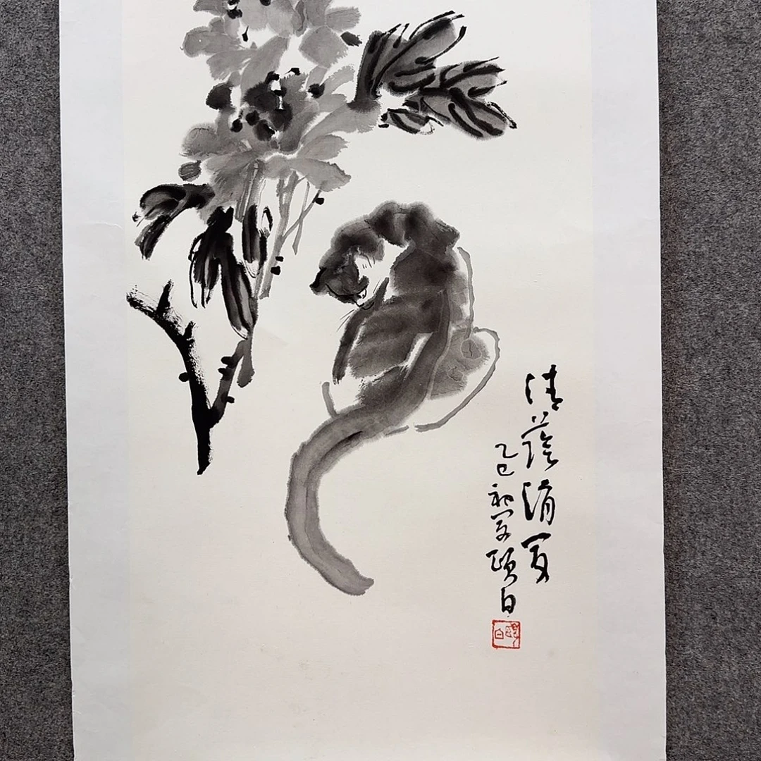 国画颐白老师手绘作品