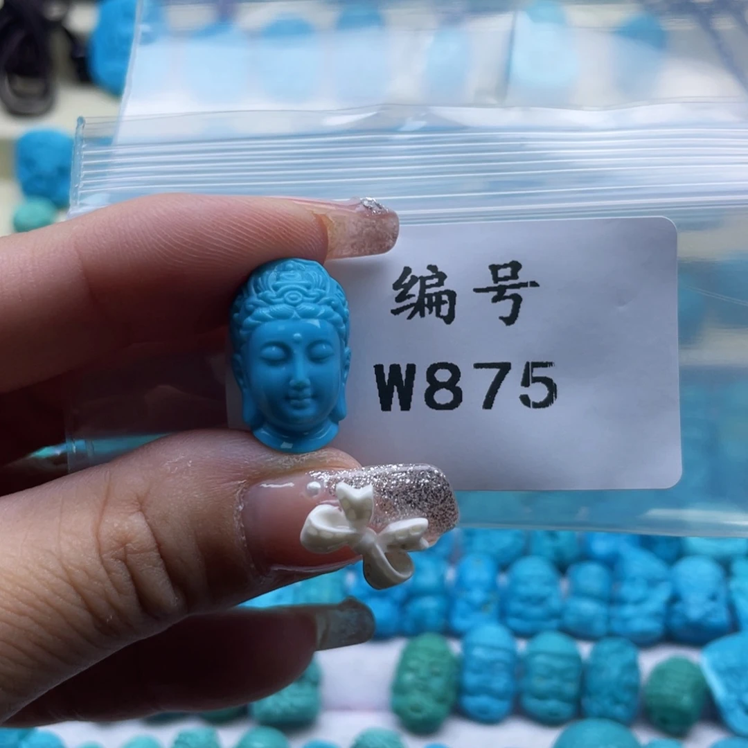 未镶嵌绿松石珠宝奇石流*