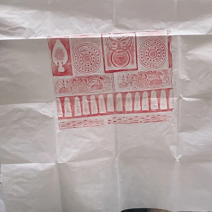 拓片用纸其他汉砖拓片