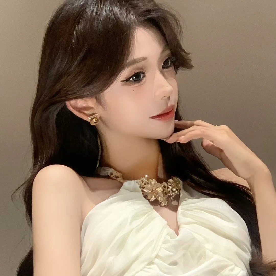 FULL GIRLISH耳环02537几何高级感耳钉耳饰