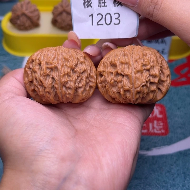 蛙***擦把件文玩核桃磨盘44.1203