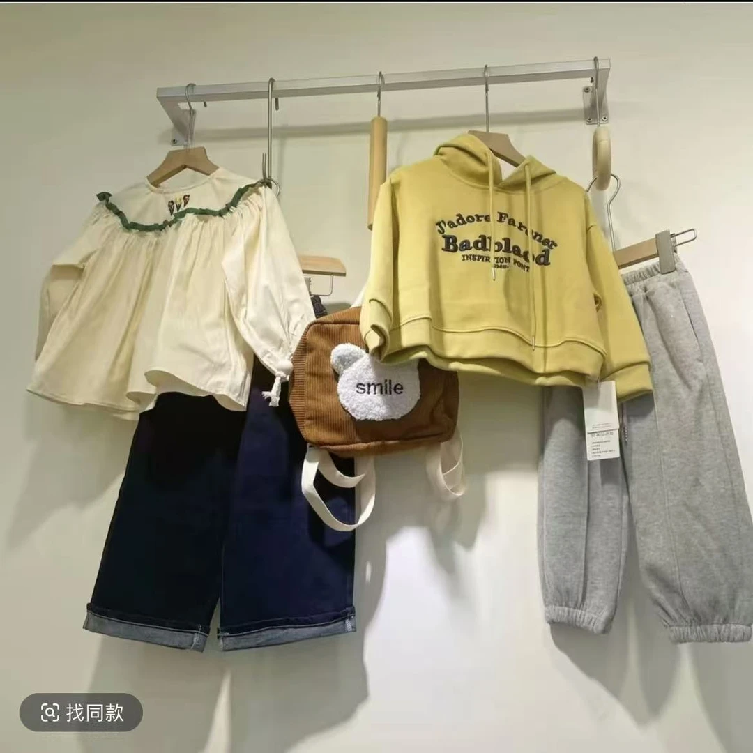 A6529#CYX-BRO-77001童装咖色马甲