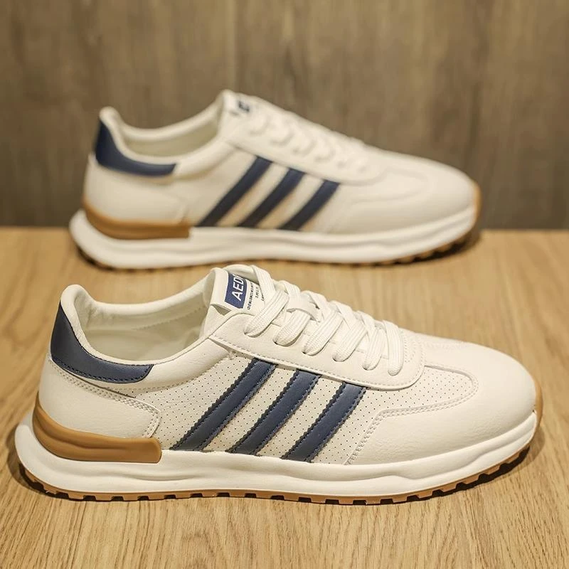 男鞋夏季透气板鞋新款潮牌百搭运动休闲小白白鞋男士男款鞋子潮鞋