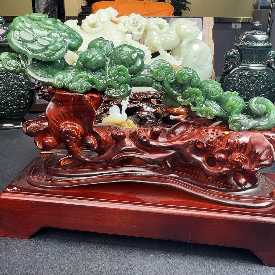 J***g和田玉未镶嵌挂件