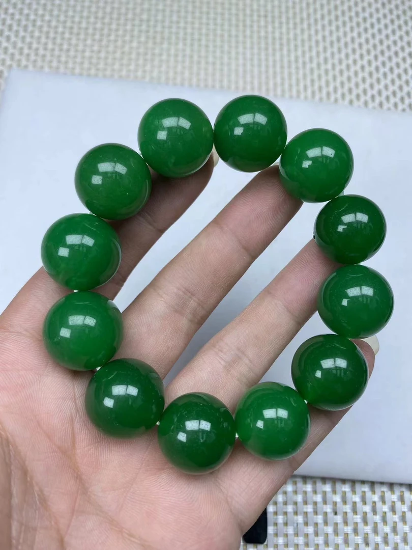 F104辣绿20mm手串经典精品时尚气质百搭情侣款多样性发其一