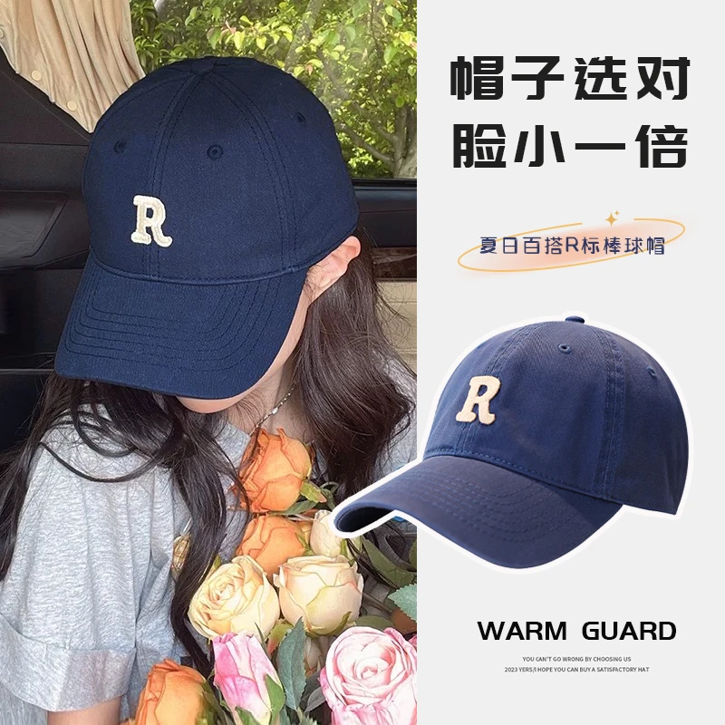 种草款R家棒球帽遮阳时尚百搭棒球帽
