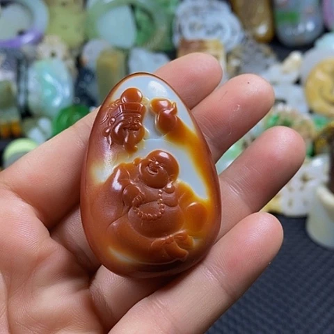 紫金钵盂菩提吊坠