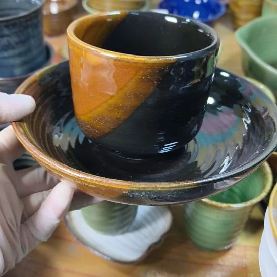 瓷片磁州窑五厂盘碗壶杯有瑕疵