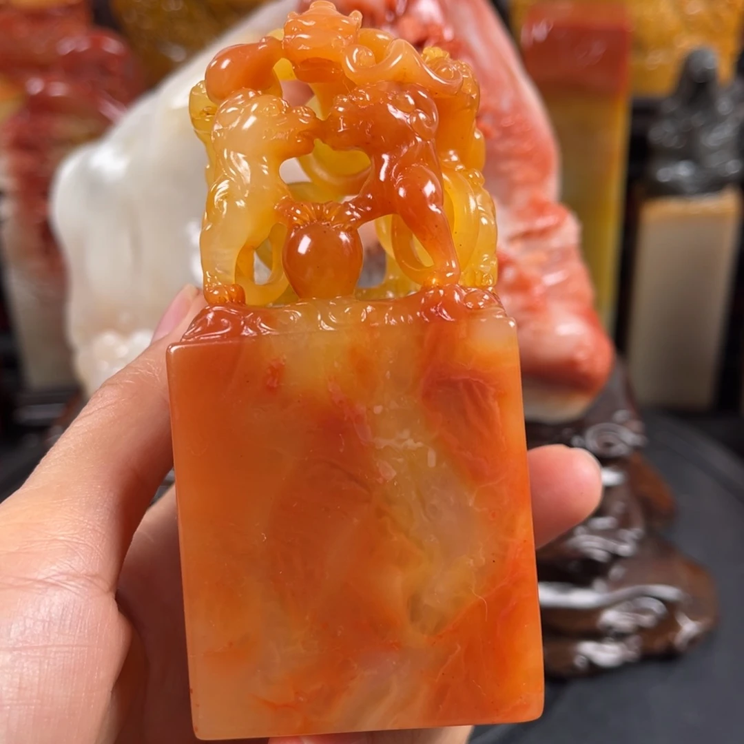 寿山石小*寿山石印章