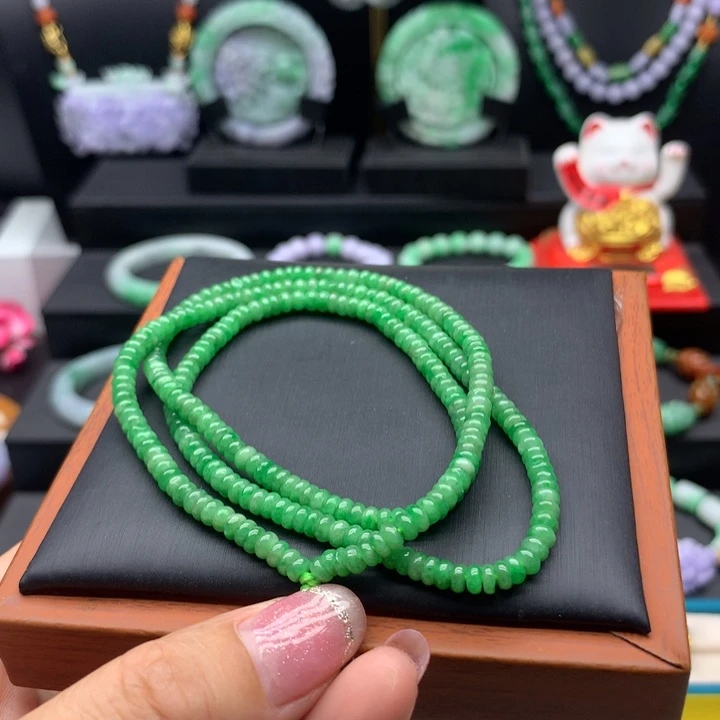 颈饰未镶嵌翡翠翡翠项链