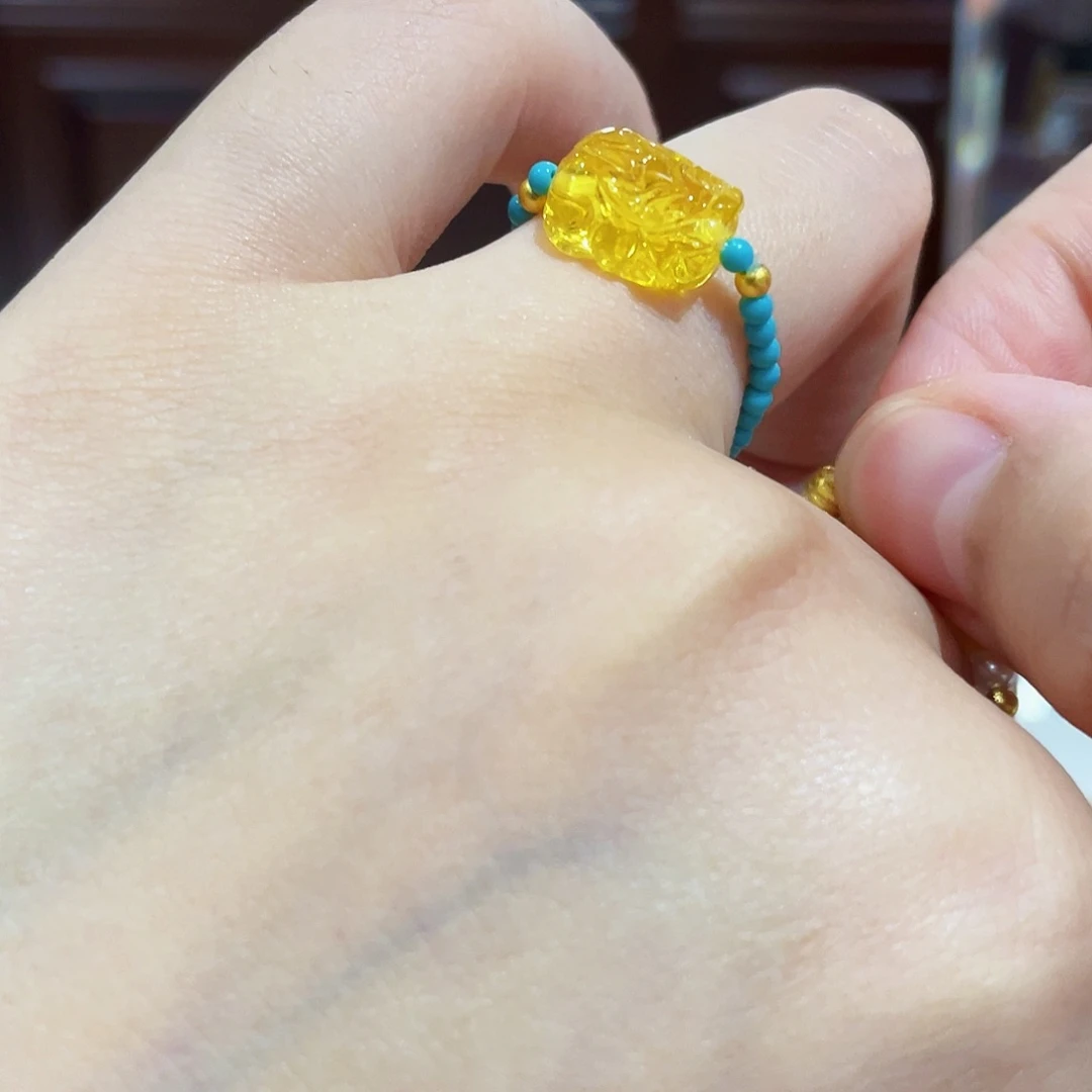 蜜蜡手链未镶嵌手串