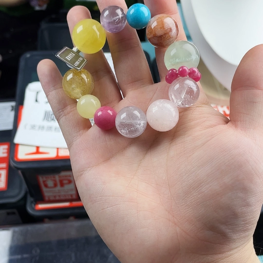 手链水晶银S925镶嵌