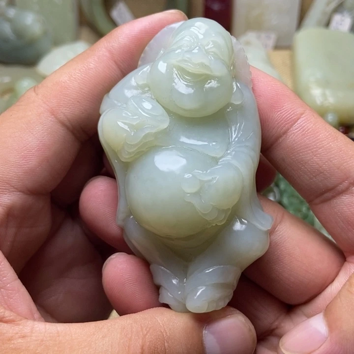 和田玉未镶嵌挂件用****3