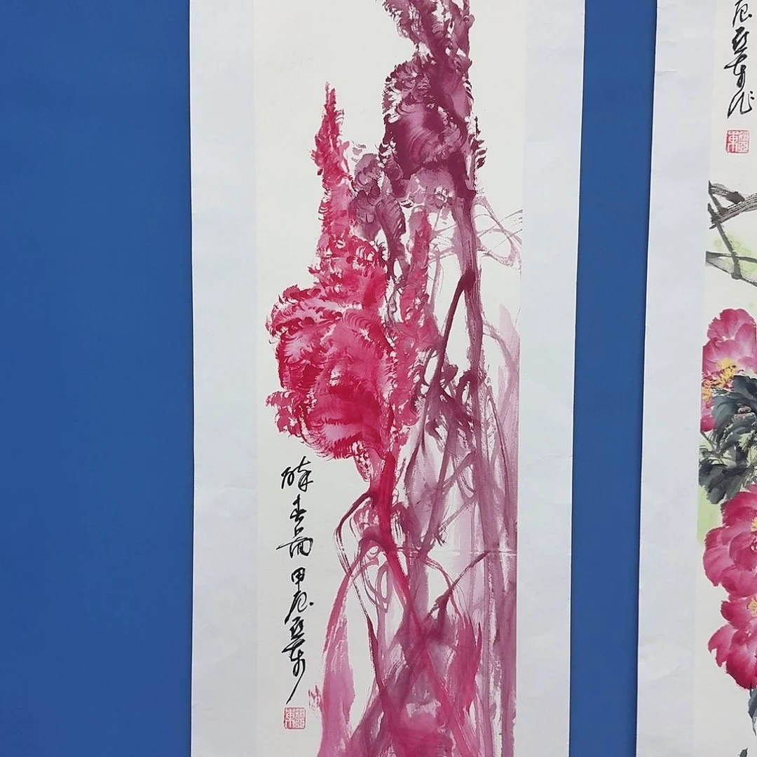 国画多次参加国内外大型