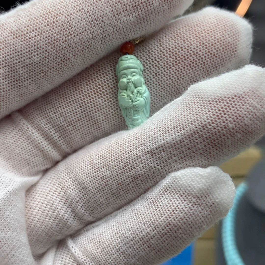 绿松石挂件未镶嵌