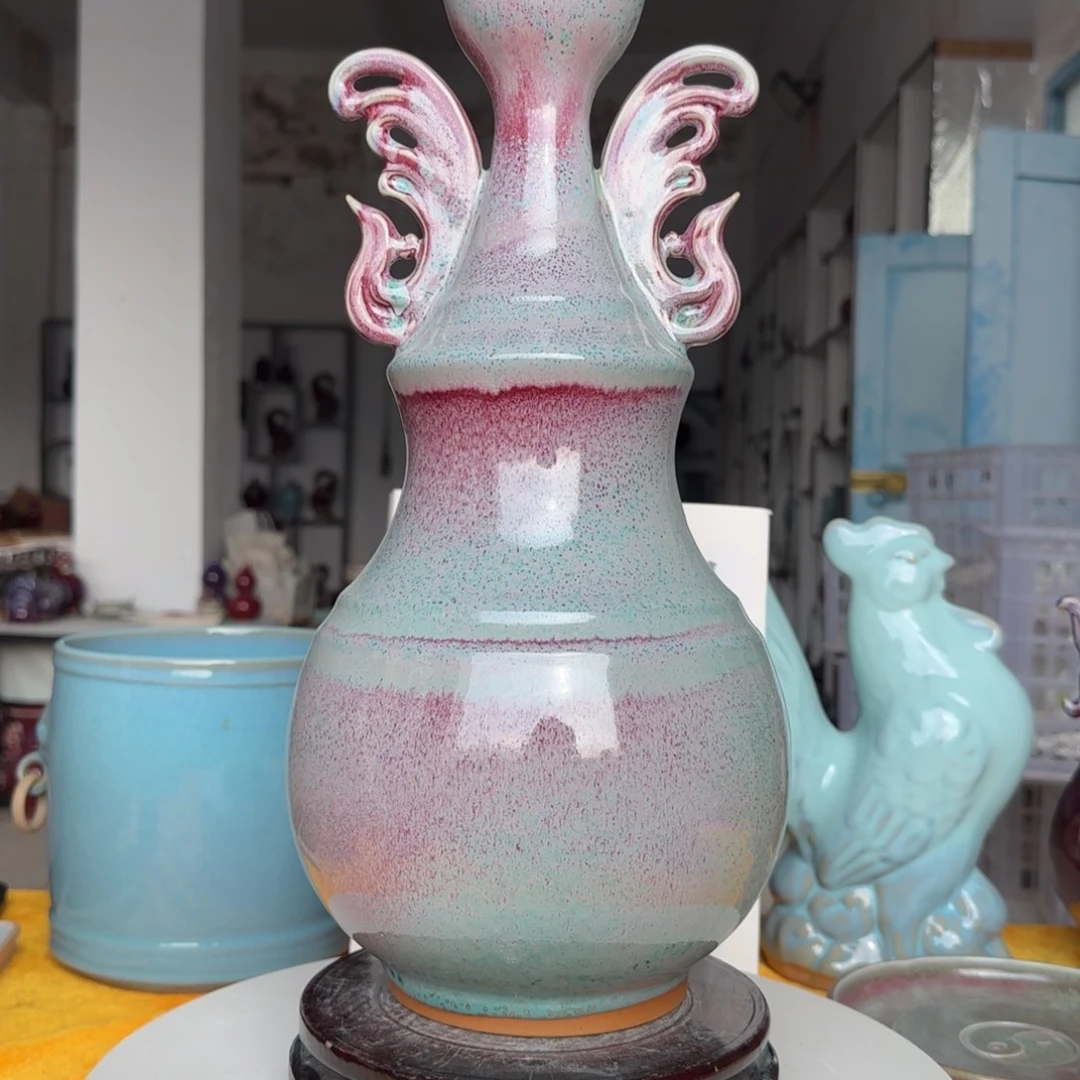 摆件陶郑家钧瓷摆件