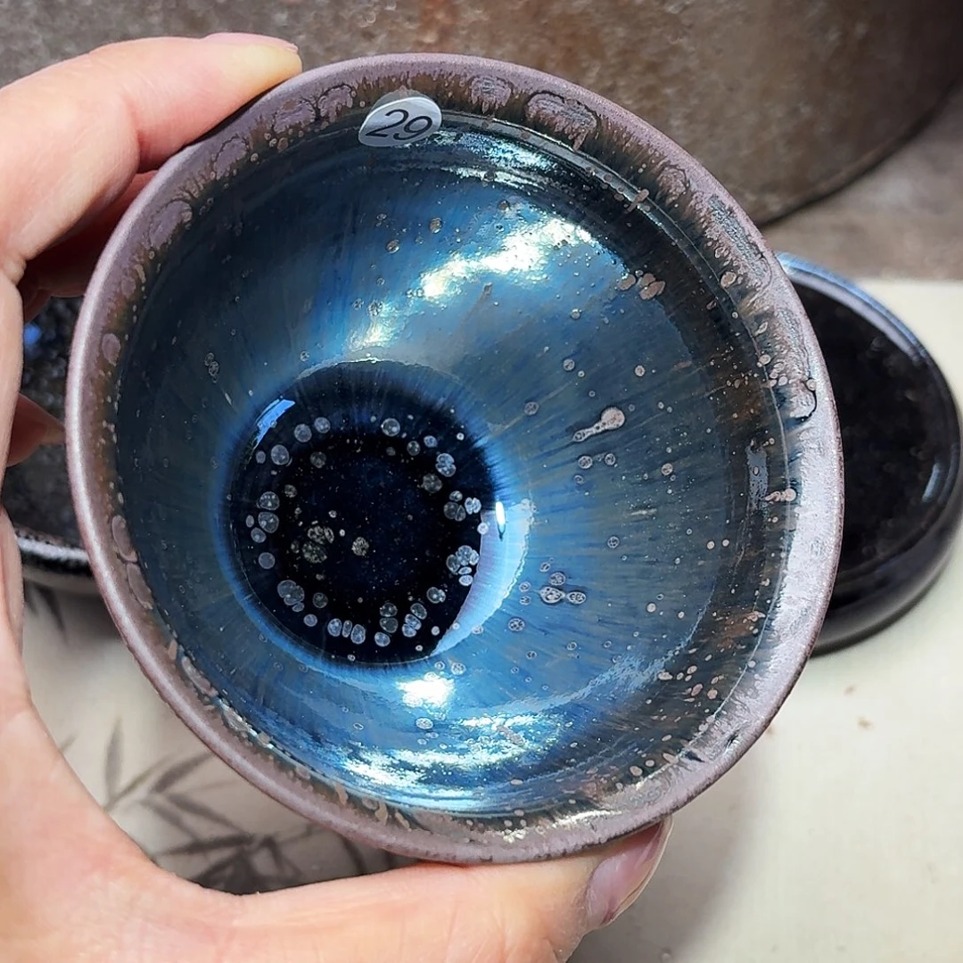 茶盏义兴龙窑建盏29微瑕