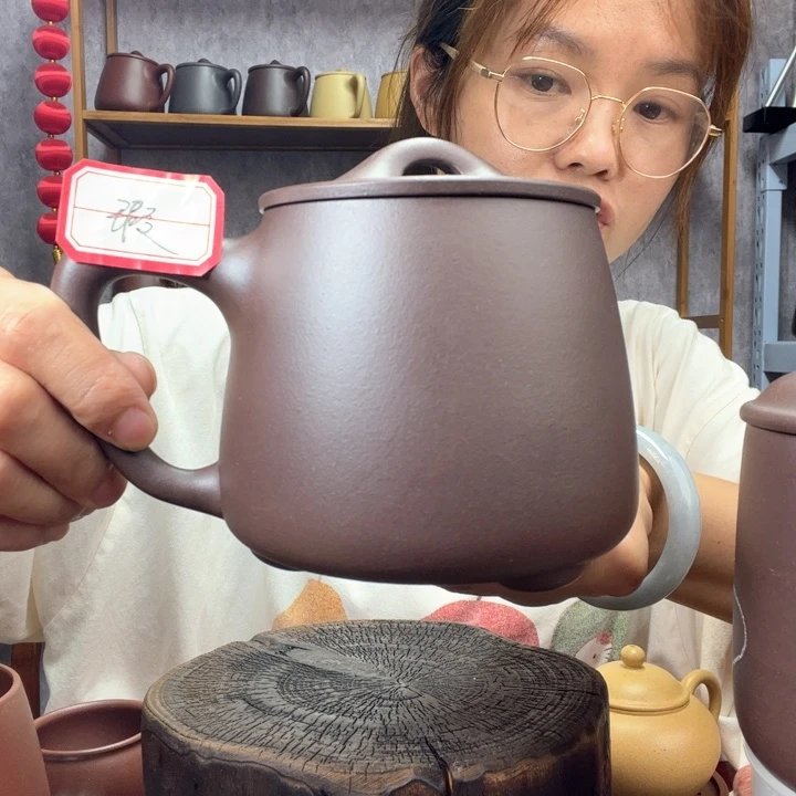 茶杯紫砂原矿紫砂杯