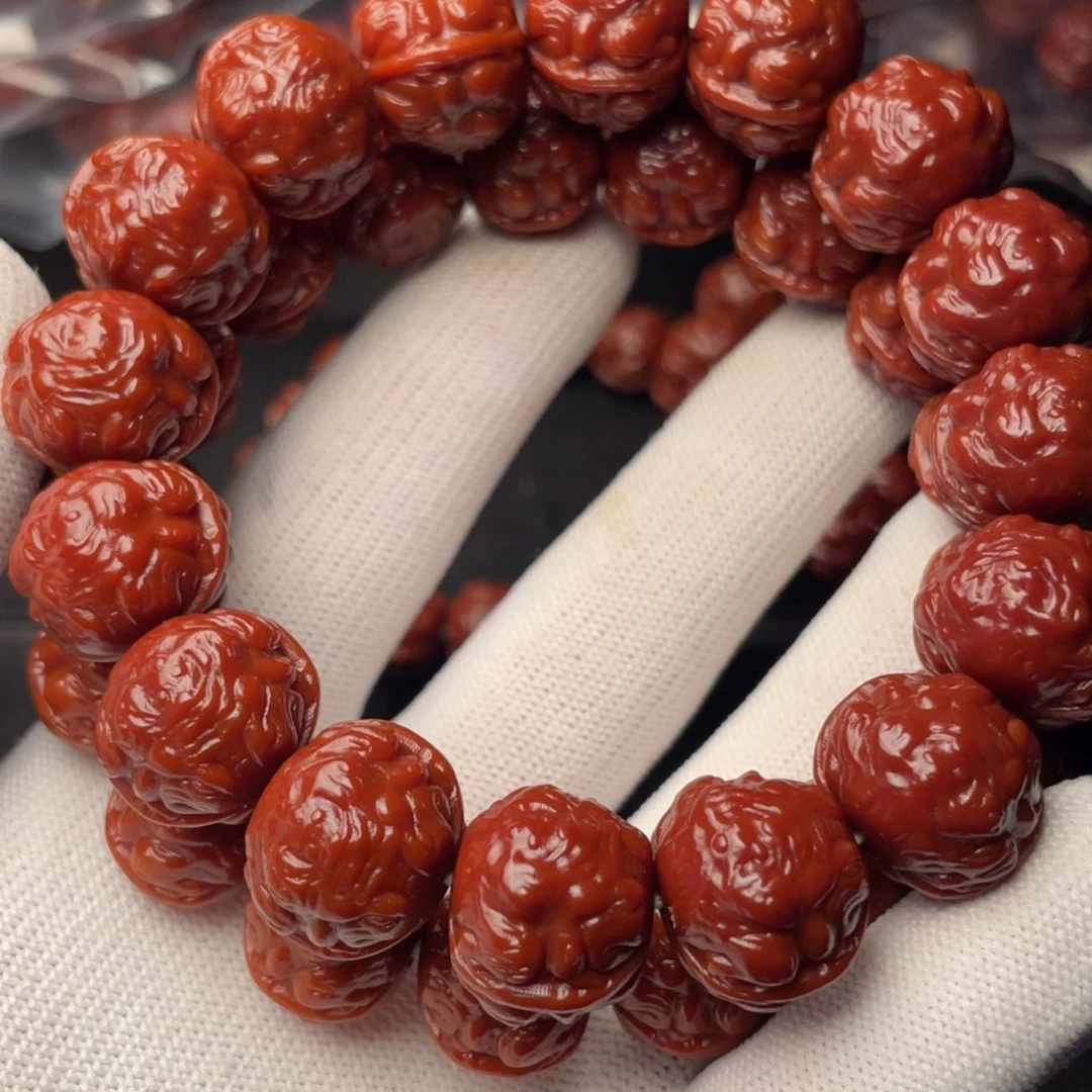 …***…猴头核桃手串蟾王