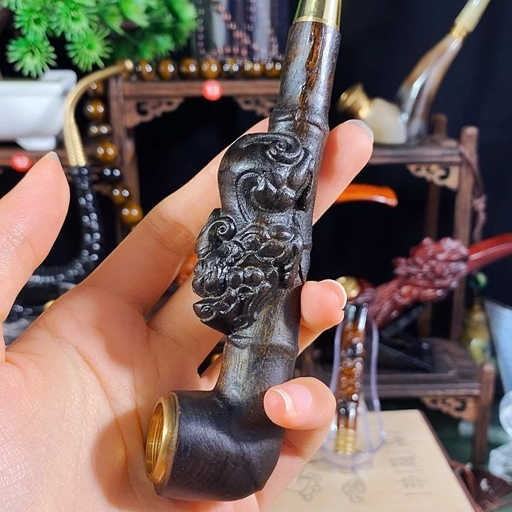 高端定制金丝楠烟嘴