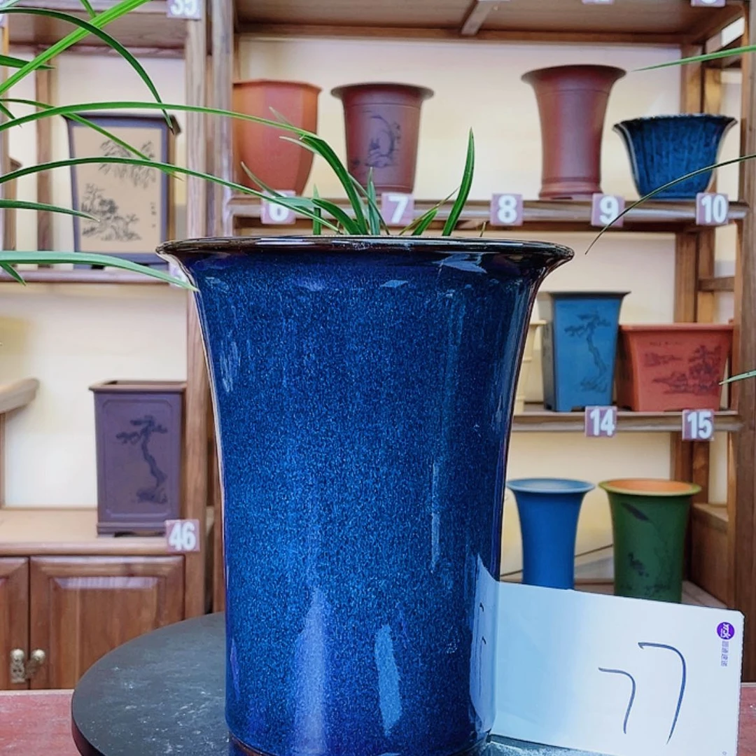 【闪购商品】紫砂花盆兰花85354475336588555