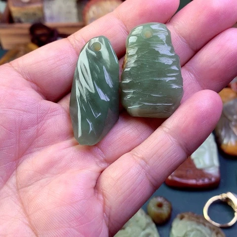 和田玉颈饰未镶嵌