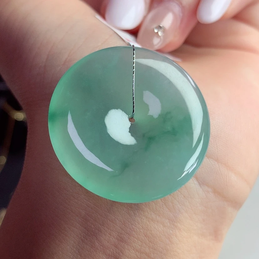 【闪购商品】颈饰未镶嵌翡翠尺寸33.8-6.4