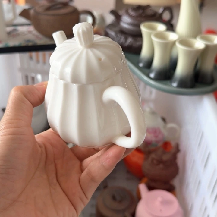 微瑕陶瓷茶具茶杯茶壶