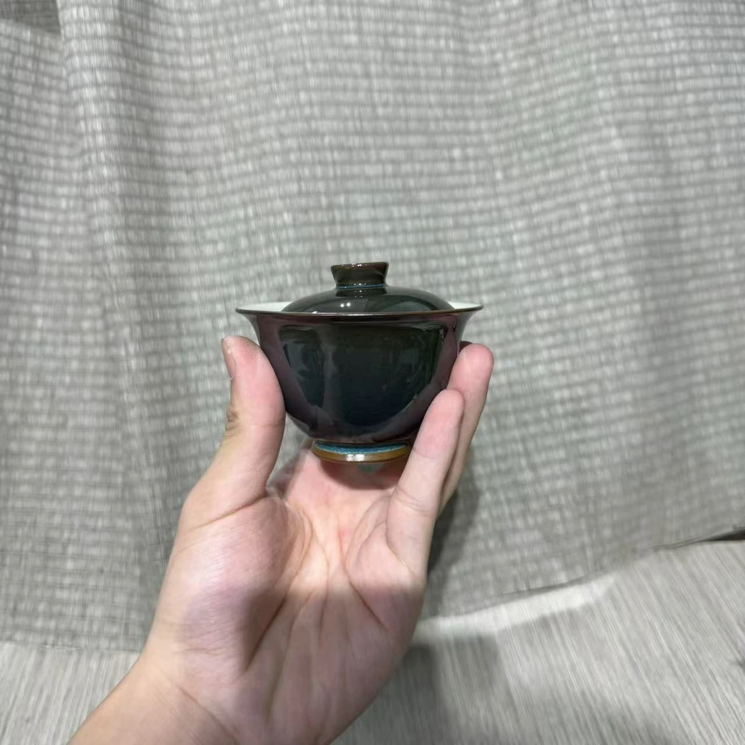 【闪购商品】哥窑盖碗2324