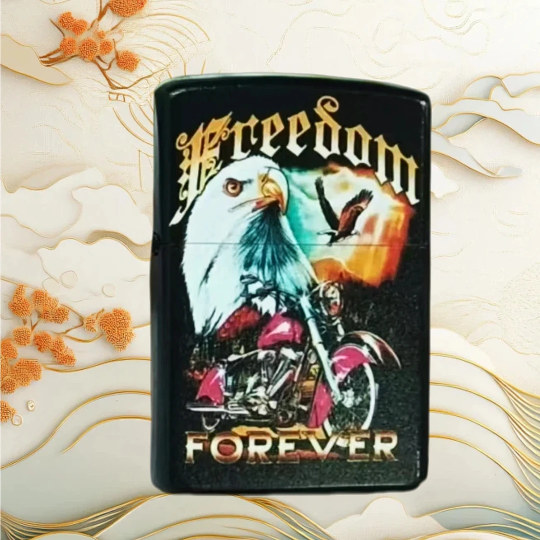 Z-CHLY白头鹰煤油防风打火机男士无油