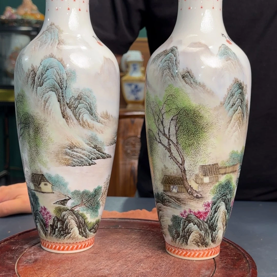 摆件景德镇陶瓷好好好