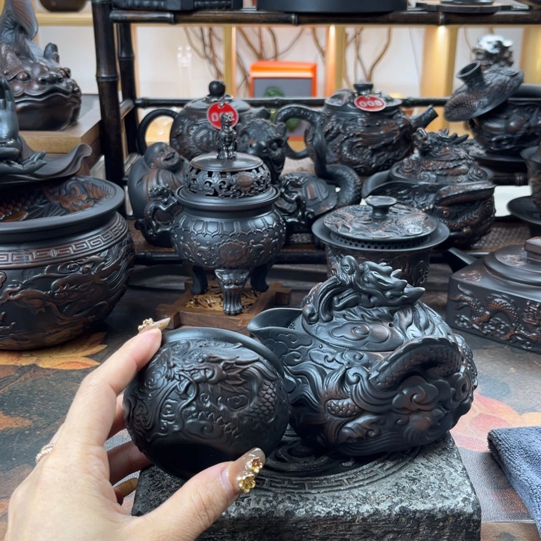 茶壶紫砂云南建水紫陶壶