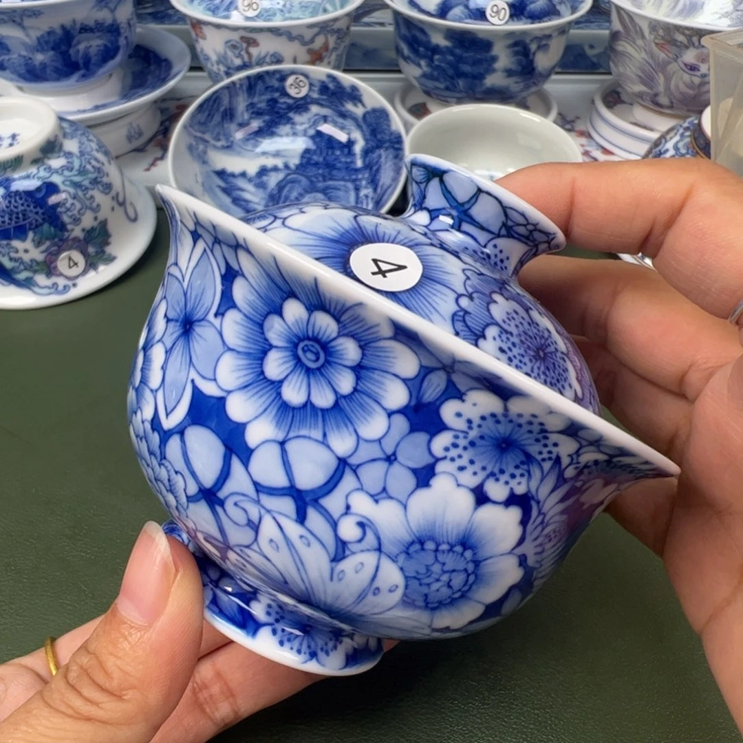 陶瓷景德镇纯手工纯手绘茶具木木4