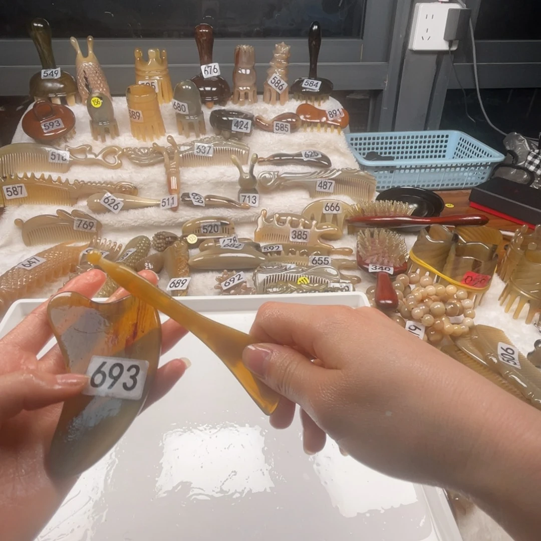 只***你牛角牛角梳牛角梳