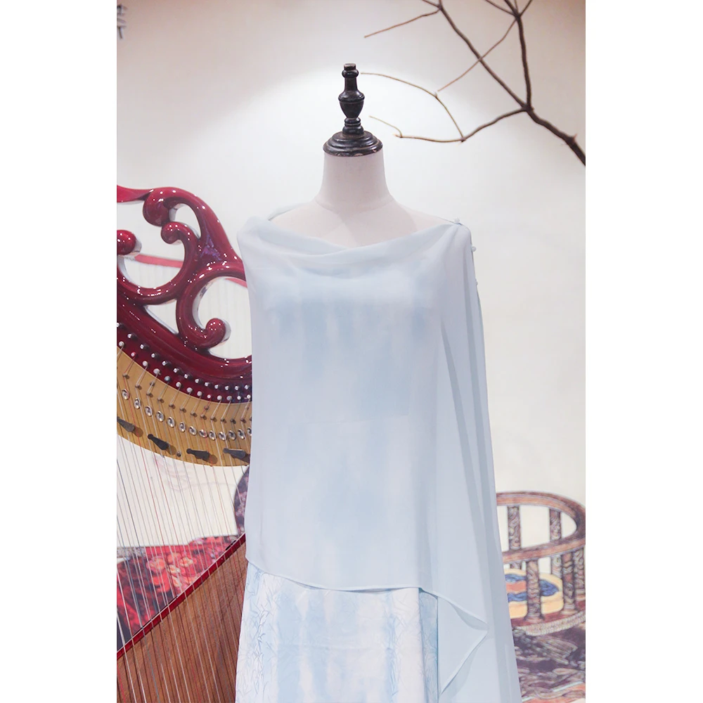 【青雾】春夏款日常飘逸仙气显瘦长款披肩