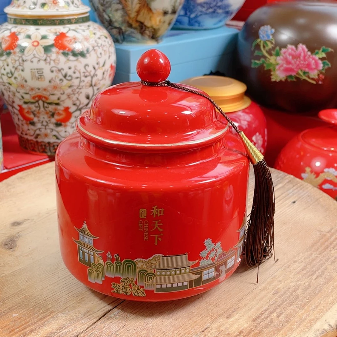 【闪购商品】罐陶瓷茶叶罐密封罐