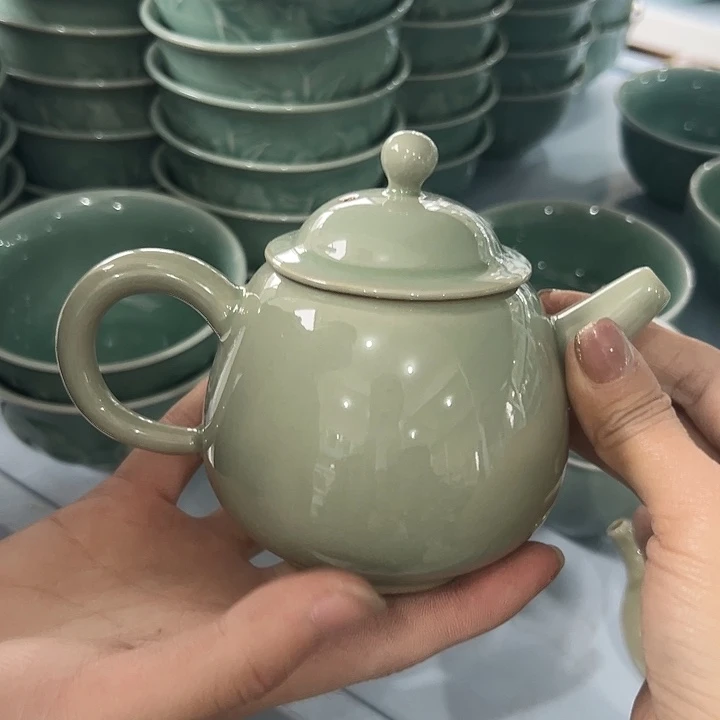 小米茶器龙泉青瓷