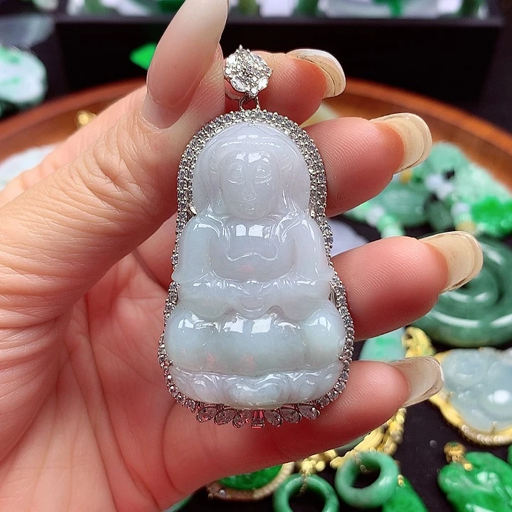 颈饰未镶嵌翡翠翡翠