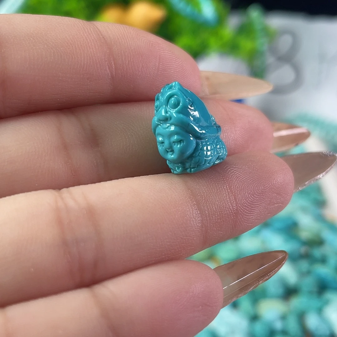 绿松石未镶嵌吊坠(不含链)