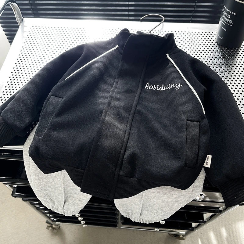 童装男童秋装套装帅气男宝宝婴儿童春秋季洋气运动长袖两件套小童