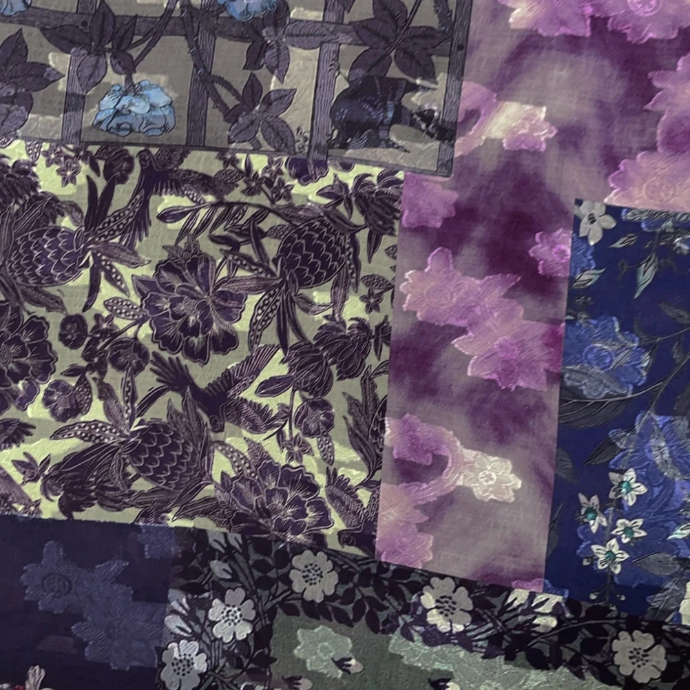 3月星悦｜丁香花开｜香云手工剪花秋冬保暖优雅百搭 140方巾