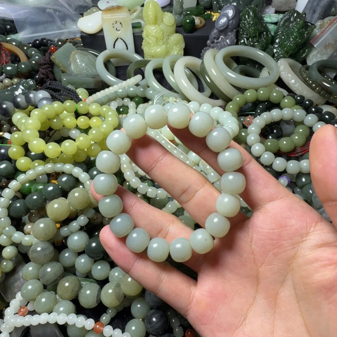 和田玉（黄玉）未镶嵌手串