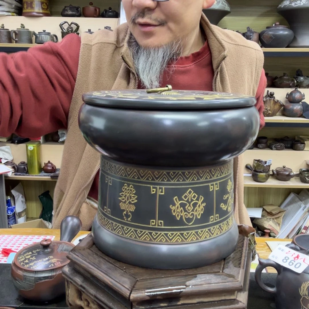 壶老韩坭兴陶直播闪购壶