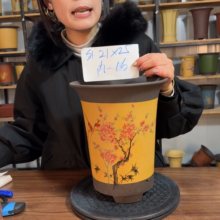 紫砂花盆紫砂花盆精品花盆