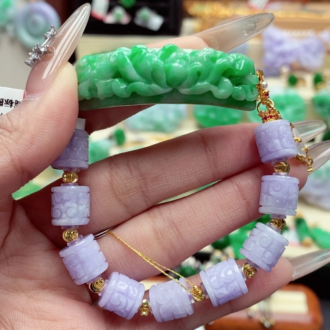 未镶嵌手串翡翠翡翠手串