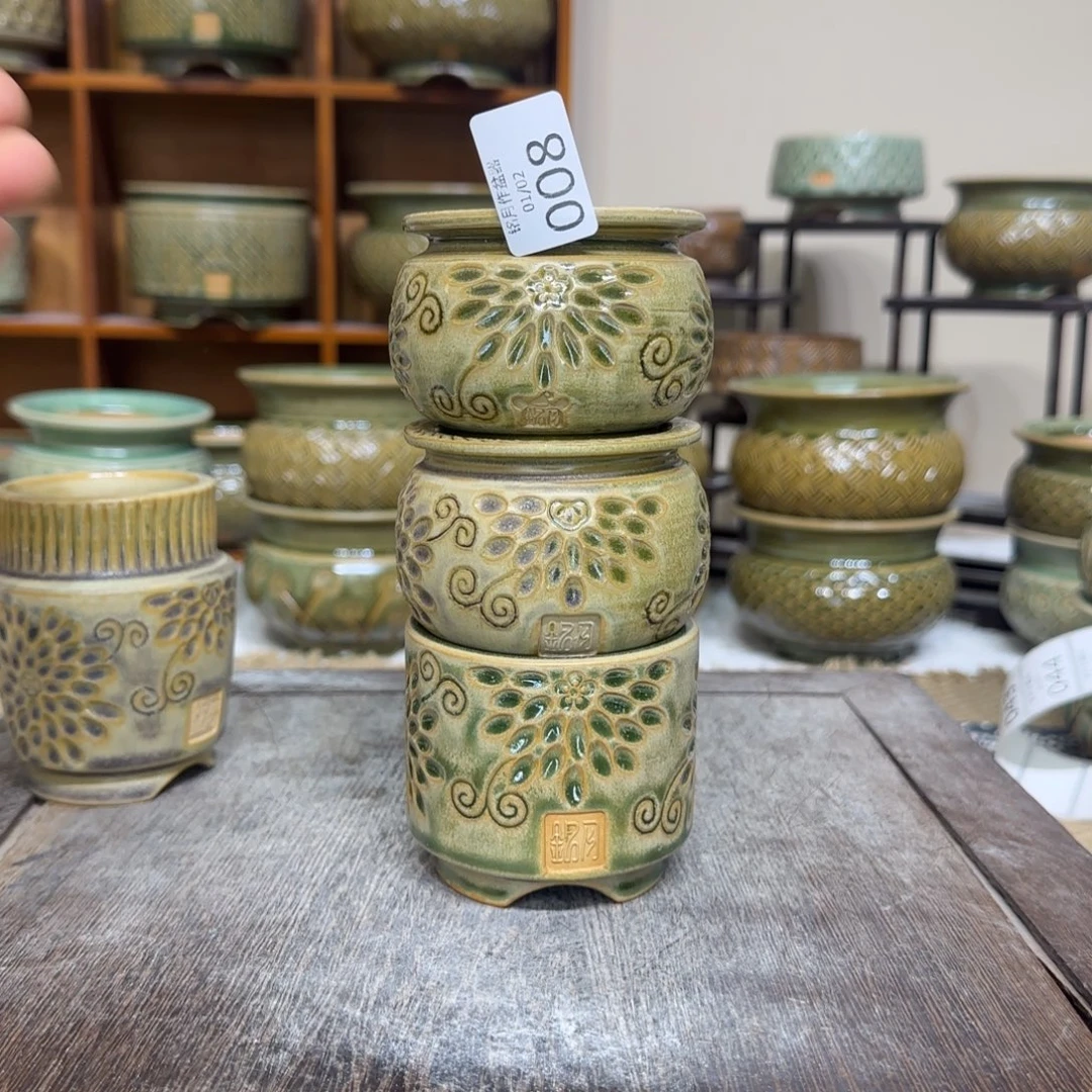 ****啊手工花盆 008 内口口径 6 cm