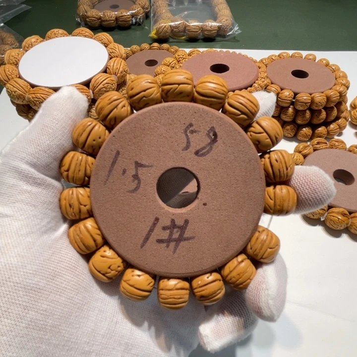 桃核手串1文玩桃核手串直播